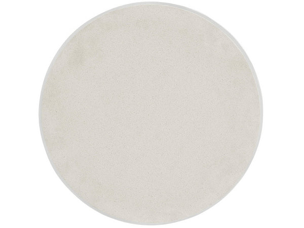 Universal Furniture Coral Cocktail Table - Sleek Modern Design With Sculptural Metal Base And Striking Stone Top Elegance White  U533801-universal