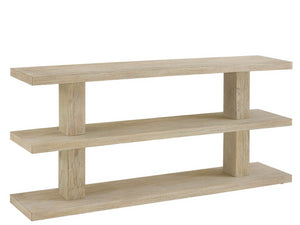 Universal Furniture Dockside Console Table - 68-inch Three-tier Design In Warm Oak For Coastal-style Home Decor Dockside Tan  U533829-universal