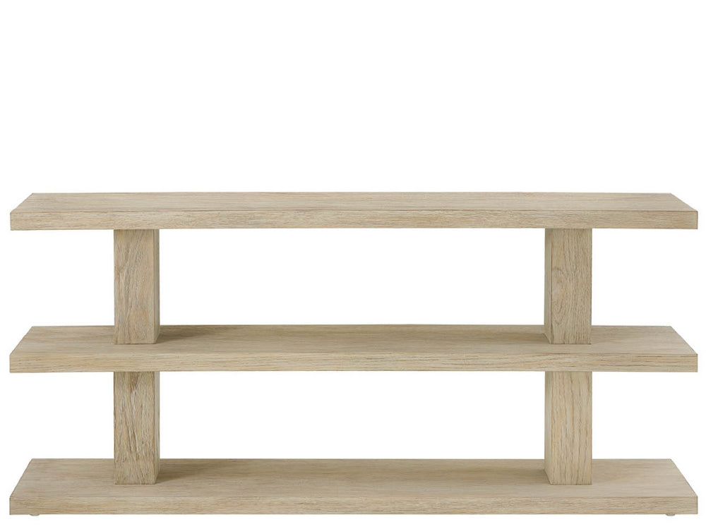 Universal Furniture Dockside Console Table - 68-inch Three-tier Design In Warm Oak For Coastal-style Home Decor Dockside Tan  U533829-universal