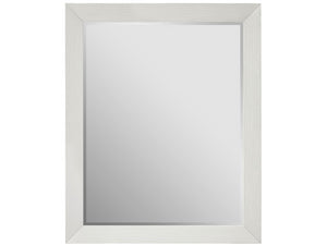 Universal Furniture Shoreline Mirror - Beveled Design In Sand-blasted Pine Frame, Versatile Coastal Decor For Your Home Shoreline White  U533a05m-universal