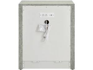 Universal Furniture Seascape Nightstand - Textured Grasscloth Design With Coastal Elegance And Convenient Storage Solutions Seascape Blue  U533b357-universal