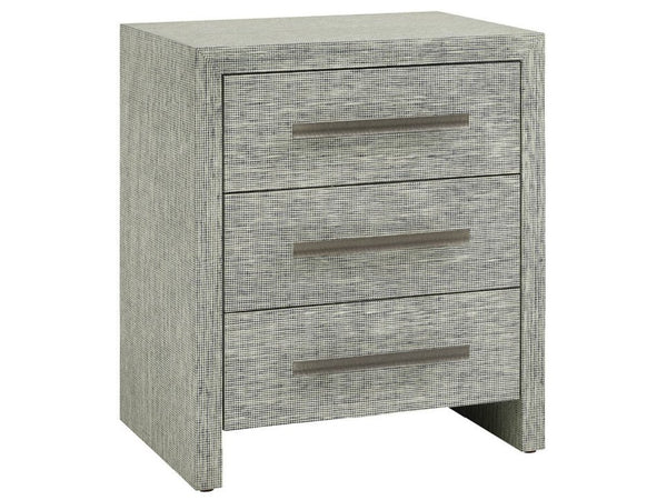 Universal Furniture Seascape Nightstand - Textured Grasscloth Design With Coastal Elegance And Convenient Storage Solutions Seascape Blue  U533b357-universal