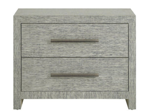 Universal Furniture Seascape Chest – Coastal Textured Grasscloth Storage Solution For Nightstand Or Accent Décor Seascape Blue  U533b366-universal