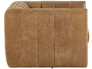 Universal Furniture Vesta Swivel Chair - Elegant Leather Comfort With Graceful Curves & Effortless Motion For Chic Spaces  100% Leather U537503-1771-2-universal