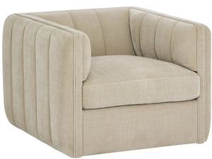 Universal Furniture Vesta Swivel Chair - Modern Comfort Meets Timeless Design For Effortless Style In Any Space  100% Polyester U537503-1827-1-universal