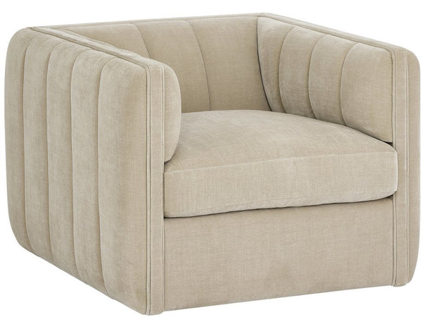 Universal Furniture Vesta Swivel Chair - Modern Comfort Meets Timeless Design For Effortless Style In Any Space  100% Polyester U537503-1827-1-universal