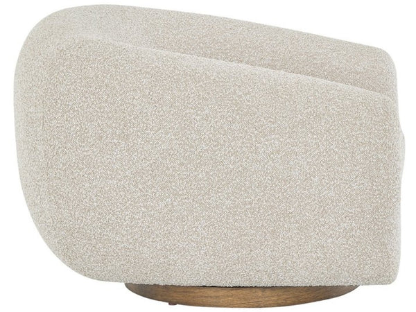 Universal Furniture Fitz Swivel Chair - Stylish Comfort With Deep Cushion & Smooth Swivel Base For Cozy Interiors  100% Polyester U539503-1831-1-universal