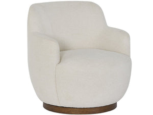 Universal Furniture Chloe Occasional Swivel Chair - Modern Elegance Meets Cozy Comfort In A Versatile Accent Design  100% Polyester U547503-1828-1-universal