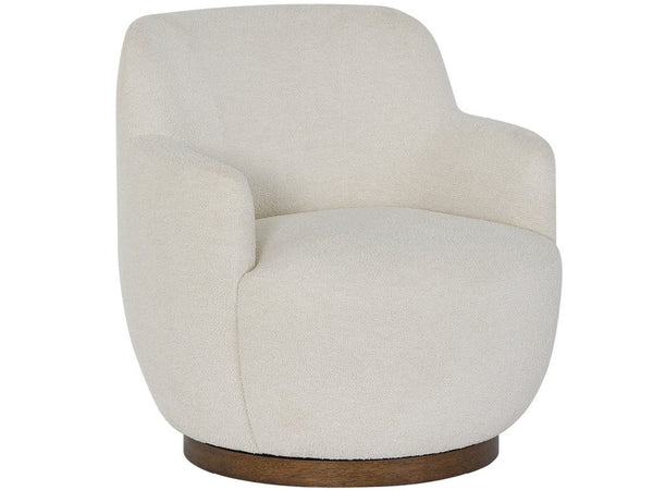 Universal Furniture Chloe Occasional Swivel Chair - Modern Elegance Meets Cozy Comfort In A Versatile Accent Design  100% Polyester U547503-1828-1-universal