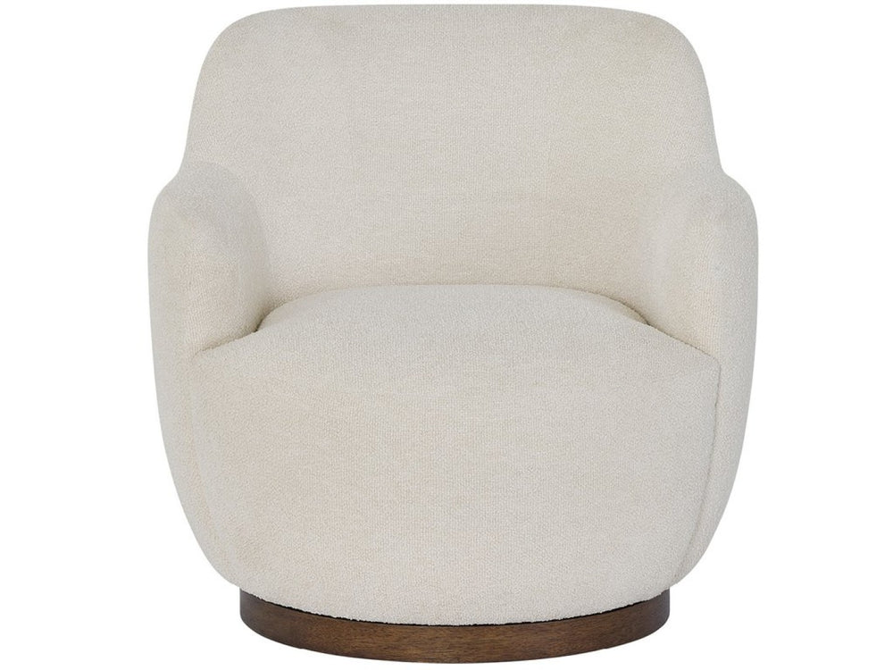 Universal Furniture Chloe Occasional Swivel Chair - Modern Elegance Meets Cozy Comfort In A Versatile Accent Design  100% Polyester U547503-1828-1-universal