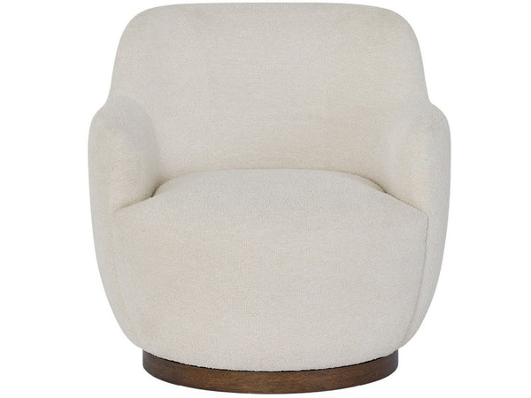 Universal Furniture Chloe Occasional Swivel Chair - Modern Elegance Meets Cozy Comfort In A Versatile Accent Design  100% Polyester U547503-1828-1-universal