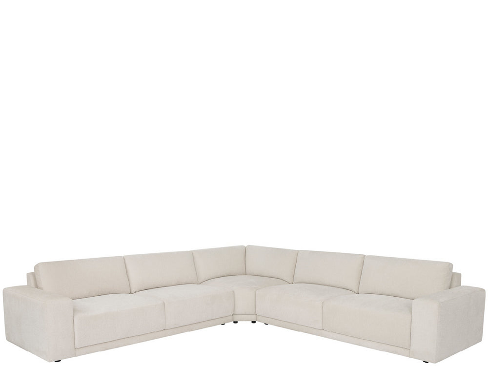 Universal Furniture Mercer 3-piece Corner Sectional - Luxurious Comfort, Stylish Design, Perfect For Entertaining & Relaxing  100% Polyester U548510-1829-1-universal
