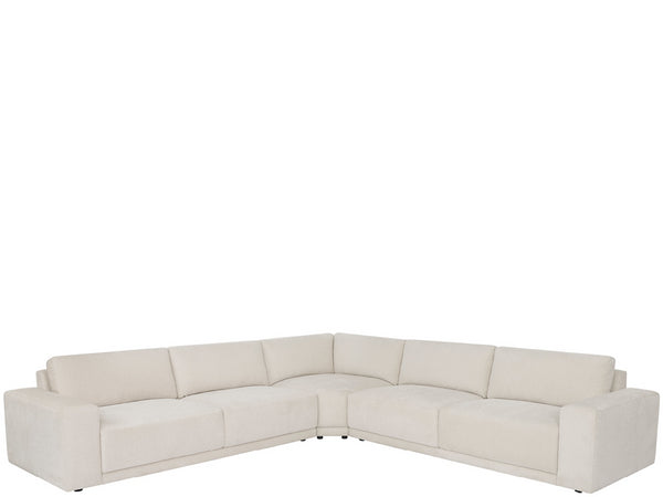Universal Furniture Mercer 3-piece Corner Sectional - Luxurious Comfort, Stylish Design, Perfect For Entertaining & Relaxing  100% Polyester U548510-1829-1-universal