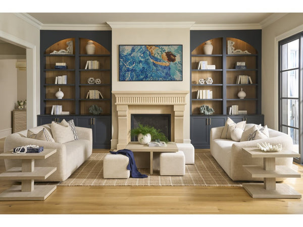 Universal Furniture Dockside End Table - 22-inch Three-tier Design In Warm Oak For Stylish Coastal Living Spaces Dockside Tan  U533830-universal