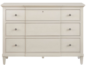 Universal Furniture Willow Finish Dresser with Cedar Lined Drawer and Soft Close Storage for Bedroom 3 Drawers U550A030