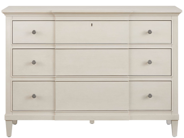 Universal Furniture Willow Finish Dresser with Cedar Lined Drawer and Soft Close Storage for Bedroom 3 Drawers U550A030