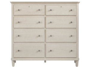 Universal Furniture Willow Tall Chest Eight Drawer Cedar Lined Bedroom Storage with Soft Close Guides U550A150