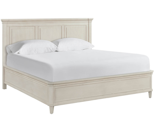 Universal Furniture Willow Panel Bed Transitional Neutral Finish Clean Headboard for Modern Bedroom Queen U550A210B