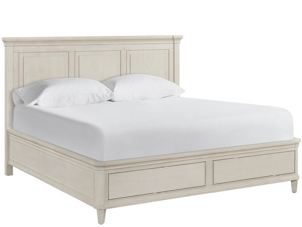 Universal Furniture Willow Storage Bed with Footboard Drawers Modern Low Profile Bedroom Frame King U550A220SB