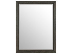 Universal Furniture Veil Oak Finish Wood Frame Wall Mirror for Bedroom Entryway or Hallway Decor U56004M
