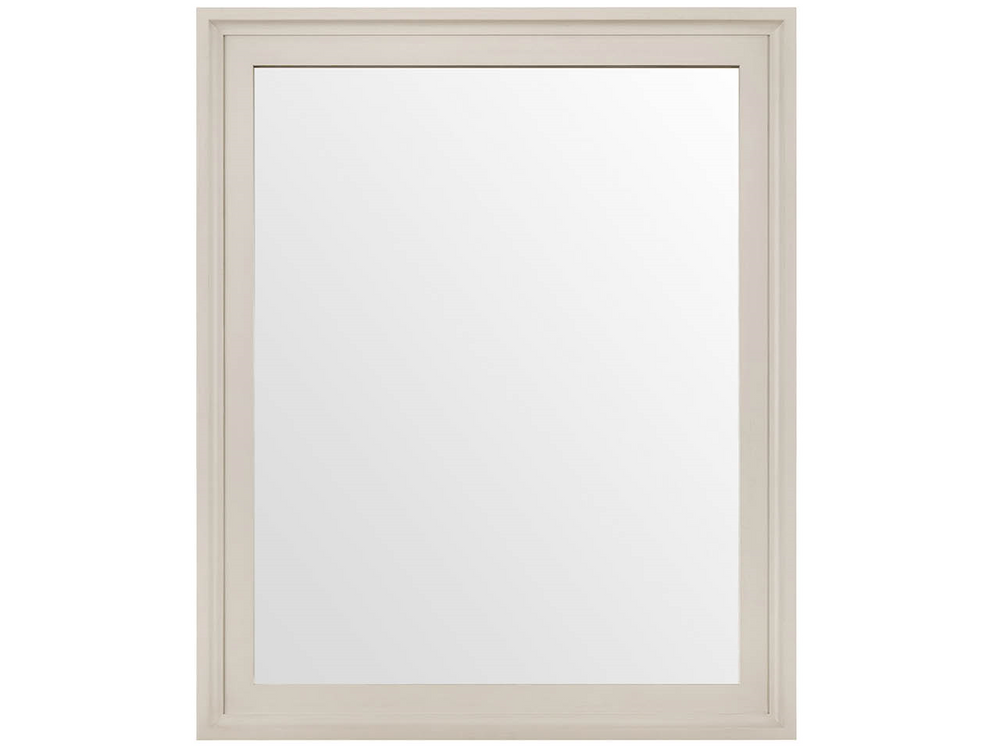 Universal Furniture Willow Framed Wall Mirror Neutral Finish Versatile Bedroom Entryway Accent Decor U550A04M