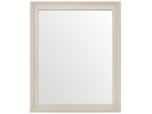 Universal Furniture Willow Framed Wall Mirror Neutral Finish Versatile Bedroom Entryway Accent Decor U550A04M