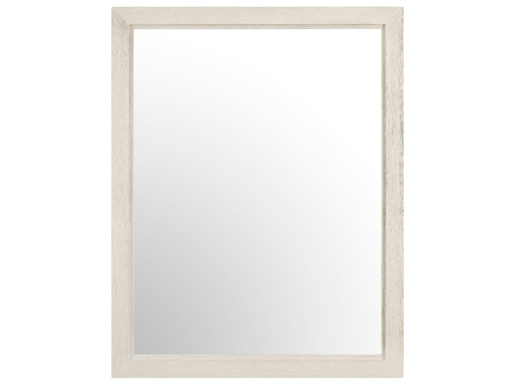 Universal Furniture Mist Oak Wood Frame Wall Mirror Modern Minimal Design for Bedroom or Living Room U560A04M