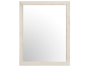 Universal Furniture Mist Oak Wood Frame Wall Mirror Modern Minimal Design for Bedroom or Living Room U560A04M