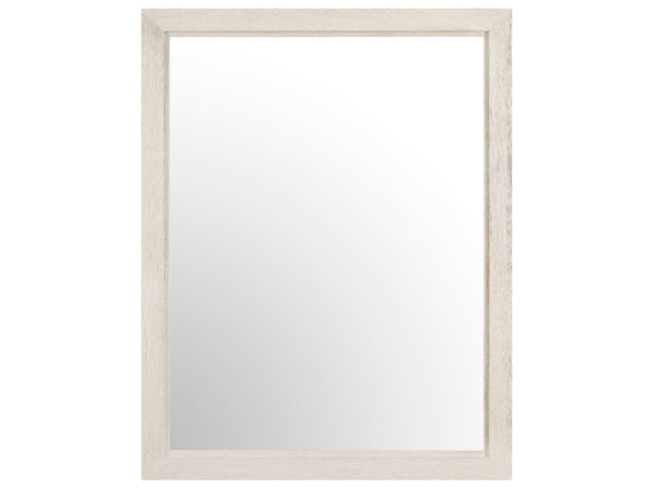 Universal Furniture Mist Oak Wood Frame Wall Mirror Modern Minimal Design for Bedroom or Living Room U560A04M