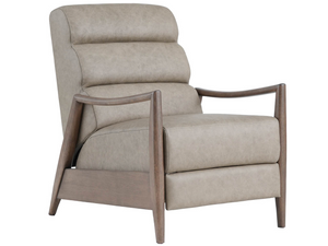 Universal Furniture Lucca Leather Recliner Chair with Smooth Mechanism for Modern Living Room Comfort Leather: El Paso Toffee; Leg Finish: New Brown 889 U568523-1847-6