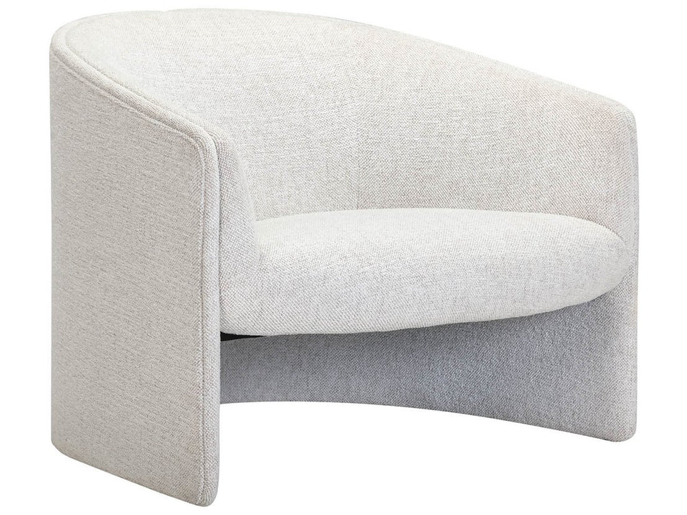Universal Furniture Giorgi Curved Back Accent Chair Upholstered in Plush Foam for Modern Living Spaces U576503-1835-2