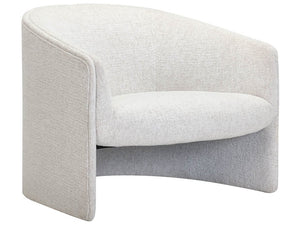 Universal Furniture Giorgi Curved Back Accent Chair Upholstered in Plush Foam for Modern Living Spaces U576503-1835-2