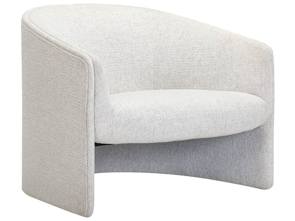 Universal Furniture Giorgi Curved Back Accent Chair Upholstered in Plush Foam for Modern Living Spaces U576503-1835-2