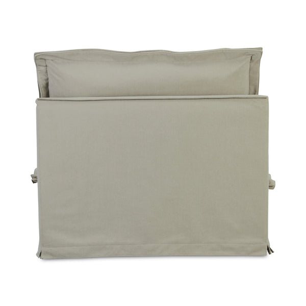 Moe's Home Olivia Modular Sectional Sofa - Elegant Slipcover, Livesmart Fabric, Plush Comfort For Everyday Living Beige Upholstery, 98.5% Polyester,1.5% Nylon Performance Fabric,Solid Wood And Plywood Frame Ub-1023-34