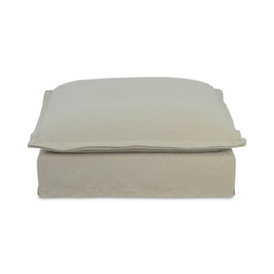 Moe's Home Olivia Modular Sectional Sofa - Elegant Slipcover, Livesmart Fabric, Plush Comfort For Everyday Living Beige Upholstery, 98.5% Polyester,1.5% Nylon Performance Fabric,Solid Wood And Plywood Frame Ub-1024-34