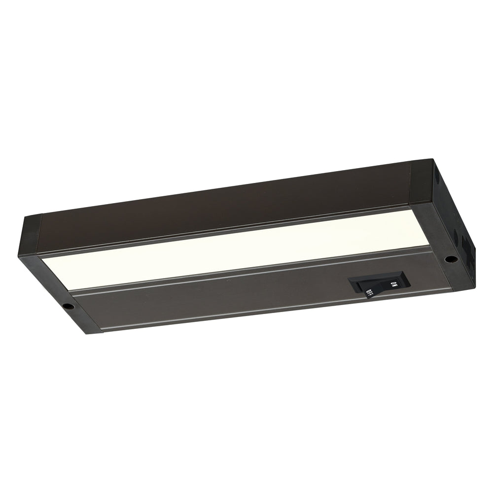 Thomas Lighting Aurora Integrated LED Under Cabinet Light Oil Rubbed Metal Kitchen Task Fixture 9 inches White UC180940