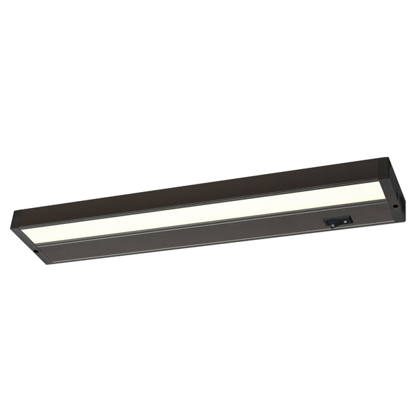 Thomas Lighting Aurora Integrated LED Under Cabinet Light Oil Rubbed Metal Kitchen Task Fixture 18 inches Bronze UC181810