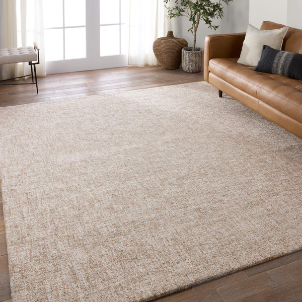 Jaipur Living Jaipur Living Harding Hand-tufted Recycled Pet Rug for Entryway Patio or Room Tan 8' x 10' RUG157343