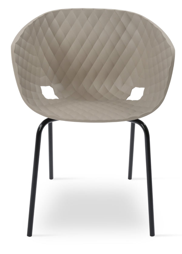 Soho Concept Uni-550 Side Chair - Stylish Stackable Design, Durable Polypropylene Shell, Multiple Colors Available!   Soho-concept-dining-chair-14177