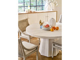 Universal Furniture Mackinaw Round Dining Table U330A656 White Sand