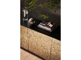 Cosmo Credenza Pyrite/Matte Black U365966 Universal Furniture