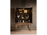 Milo Bar Cabinet Aged Brass U365690 Universal Furniture