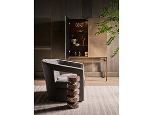 Milo Bar Cabinet Aged Brass U365690 Universal Furniture