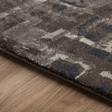 Dalyn Rugs Upton UP1 Power Woven 100% Polypropylene Contemporary Rug Pewter 7'10" x 10'7" UP1PE8X11