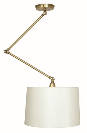 House Of Troy Uptown Adjustable Pendant Light With Modern Design For Versatile Illumination In Any Space Satin Brass,Polished Brass  Up501-sb/Pb