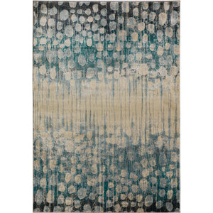 Dalyn Rugs Upton UP5 Power Woven 100% Polypropylene Contemporary Rug Pewter 7'10" x 10'7" UP5PE8X11