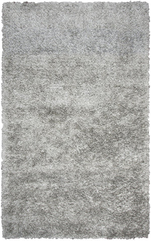 Rizzy Urban Dazzle UR344A Hand Tufted Contemporary/Shag  Polyester / Lurex Rug Gray 9' x 12'