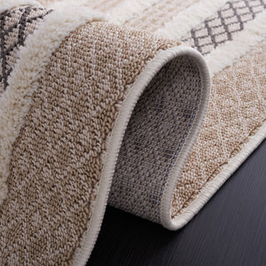 Safavieh Urban Exclusive Contemporary Area Rug - Turkish Craftsmanship For Modern Home Decor Elegance Beige ,Ivory 65% Polyester,35% Cotton Urb210b-3