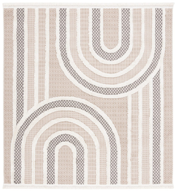 Safavieh Urban Exclusive Contemporary Area Rug - Turkish Craftsmanship For Modern Home Decor Elegance Beige ,Ivory 65% Polyester,35% Cotton Urb210b-3