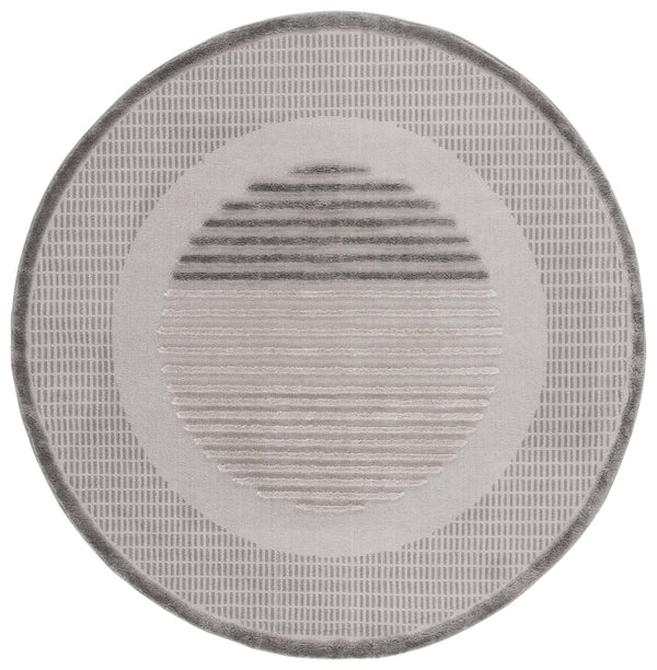 Safavieh Urban 218f Grey/Light Grey Large Rectangle Rug - Stylish 9' X 12' Soft Polyester And Cotton Blend Grey ,Light Grey 65% Polyester,35% Cotton Urb218f-9